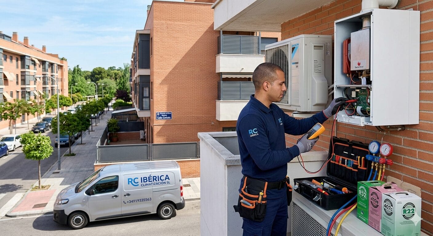 Reparación calderas aires Alameda de Osuna servicio técnico RC IbéricaReparación calderas aires Alameda de Osuna servicio técnico RC Ibérica
