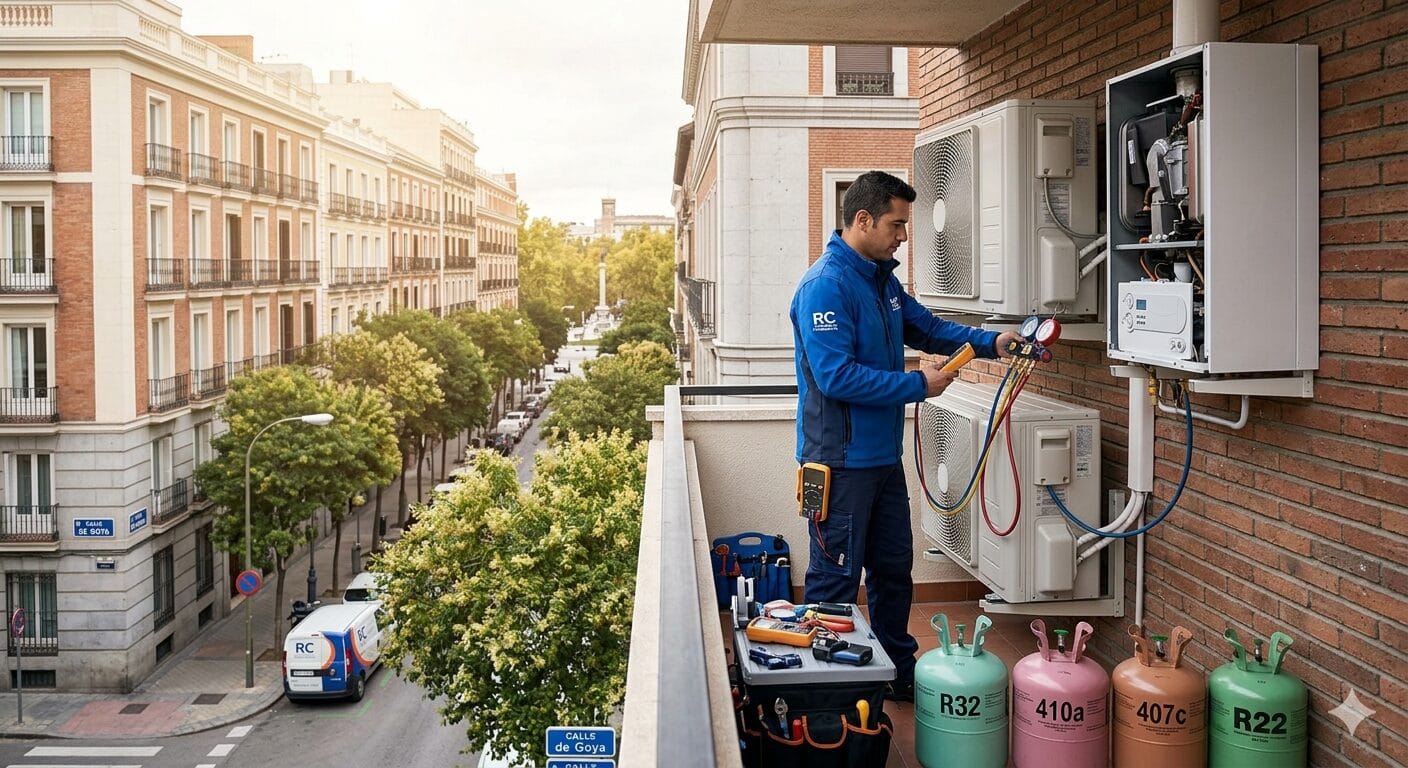 Reparación calderas aires Salamanca servicio técnico RC Ibérica