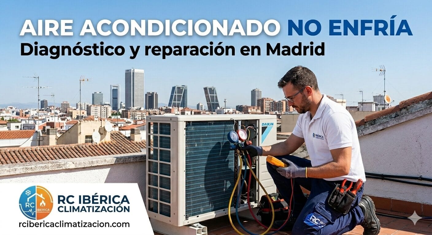 aire acondicionado no enfria