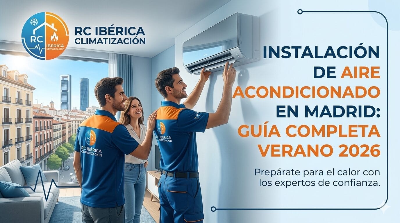 Instalación de aire acondicionado en Madrid Guía completa verano 2026