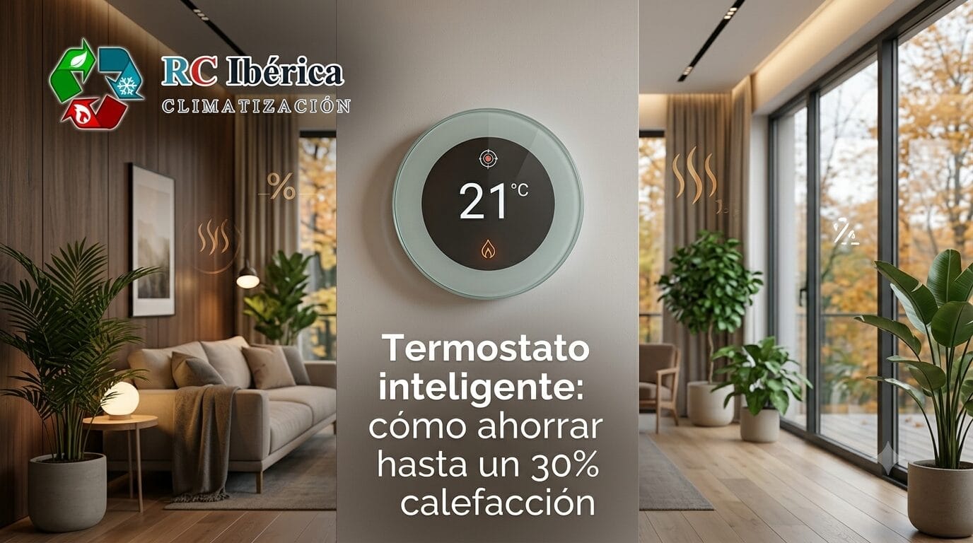 Termostato inteligente cómo ahorrar hasta un 30% en calefacción